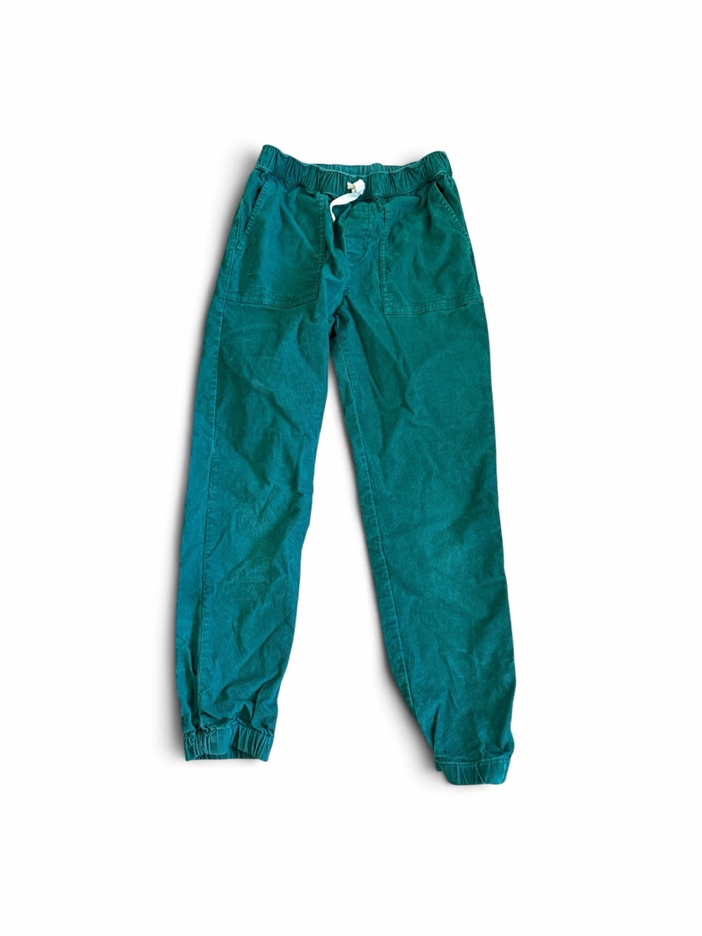 Hanna Andersson Green Corduroy Pull On Pants | 140